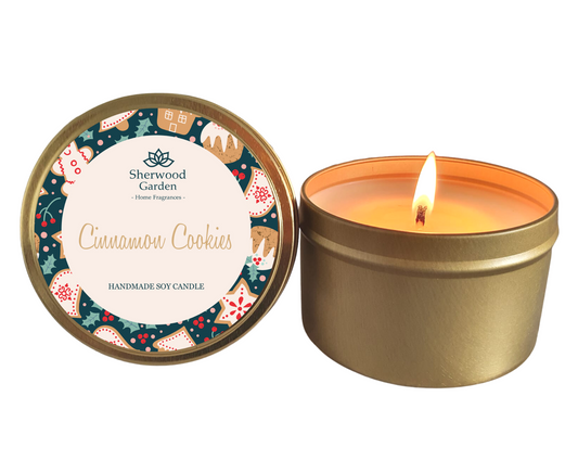 Cinnamon Cookies Soy Candle Tin 165g (Limited Edition)