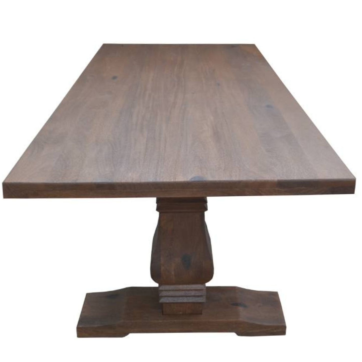 Florence Dining Table 230cm French Provincial Pedestal Solid Timber Wood