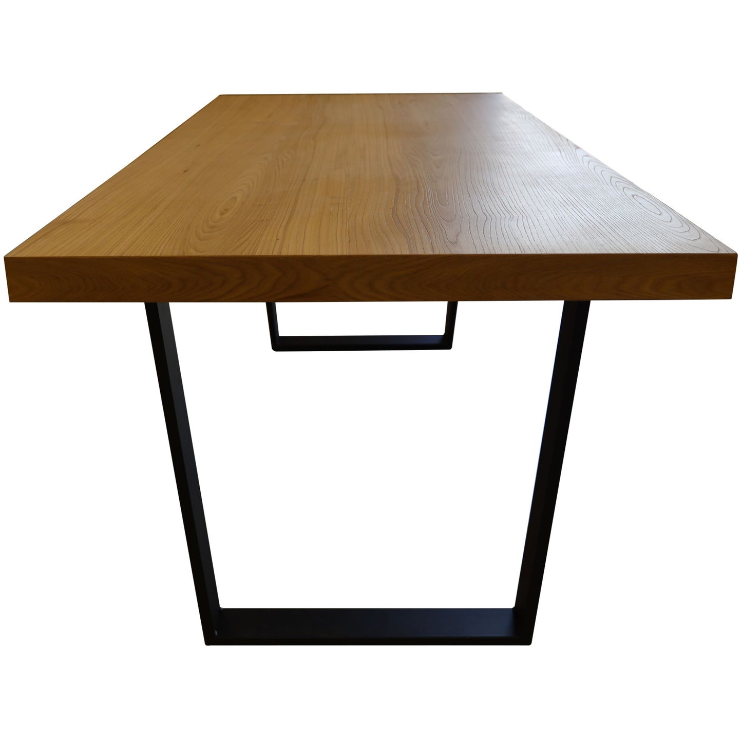 Petunia 7pc 180cm Dining Table Set 6 Arched Back Chair Elm Timber Wood