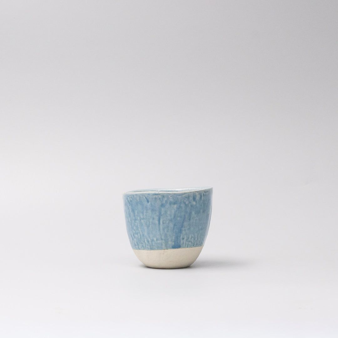 Lopsided Mug 200ml Topaz Glaze