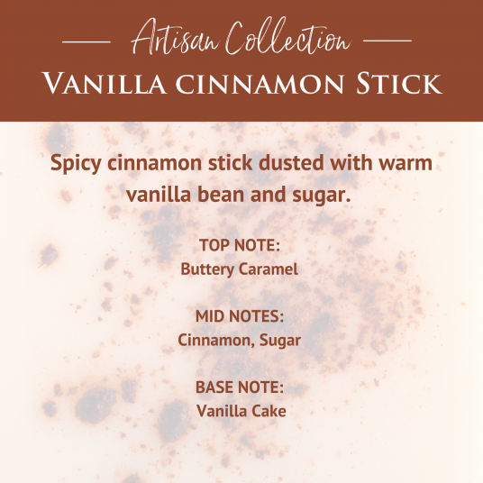 Vanilla Cinnamon Stick Soy Wax Melts