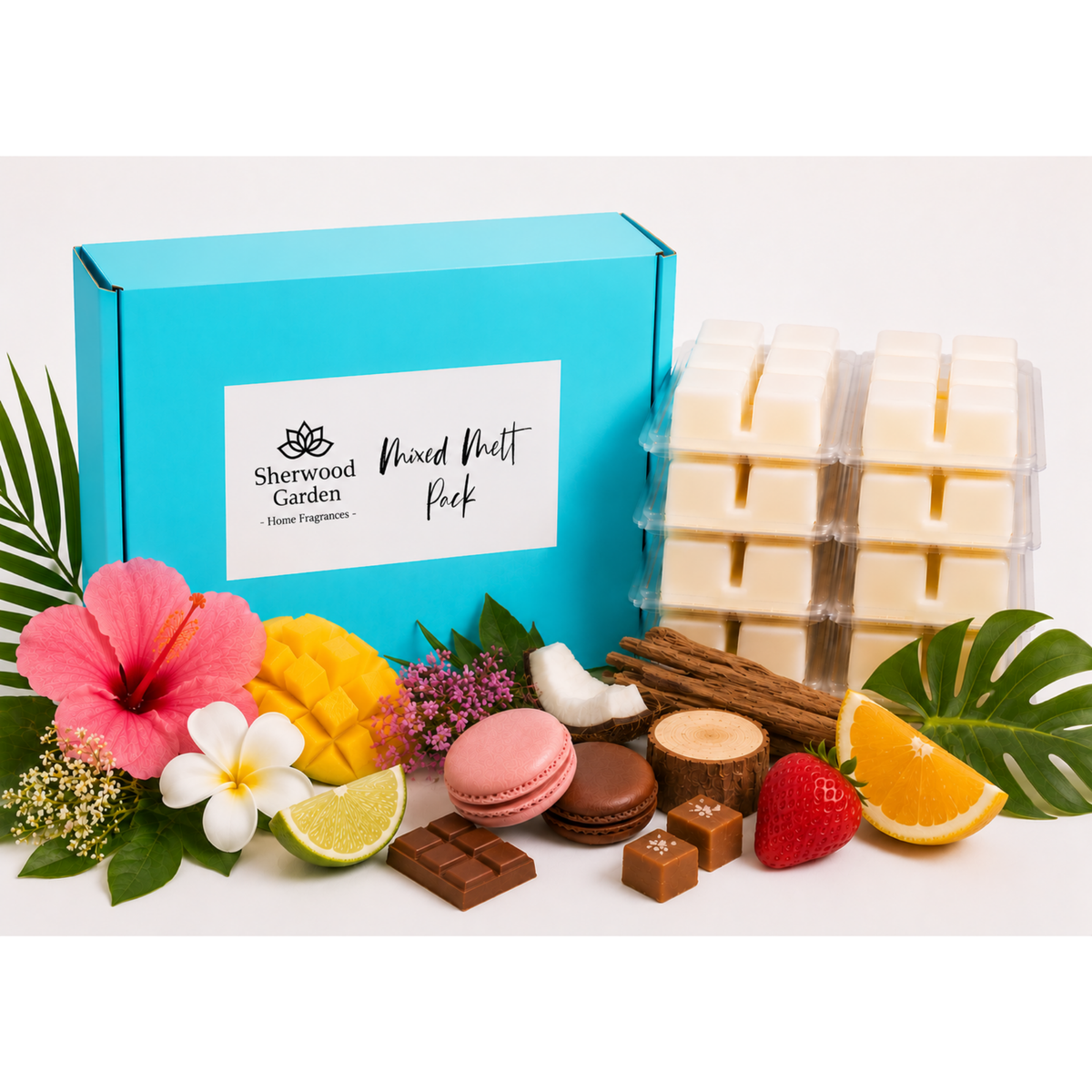 Soy Wax Melt Pack 8 x 70g - Assorted Fragrances