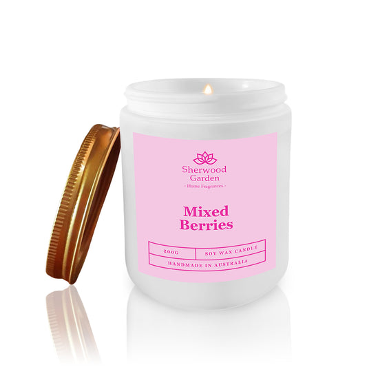 Mixed Berries Soy Candle 200g