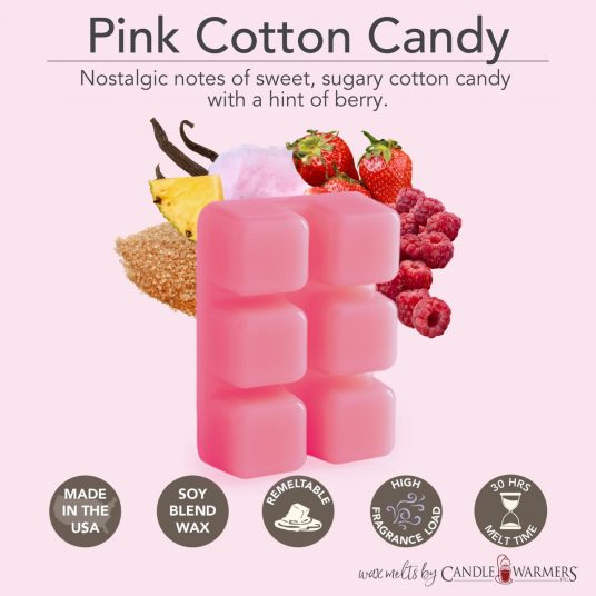 Pink Cotton Candy Soy Wax Melts