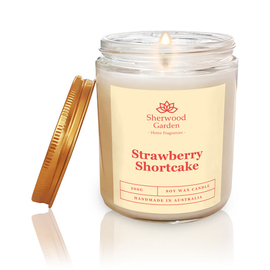 Strawberry Shortcake Soy Candle 200g