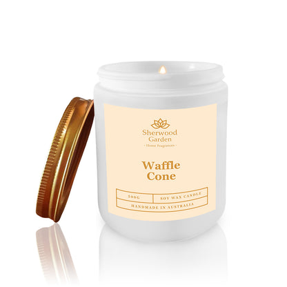 Waffle Cone Soy Candle 200g
