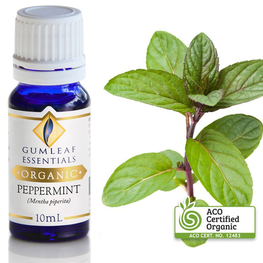 Organic Peppermint Pure Essential Oil 10ml
