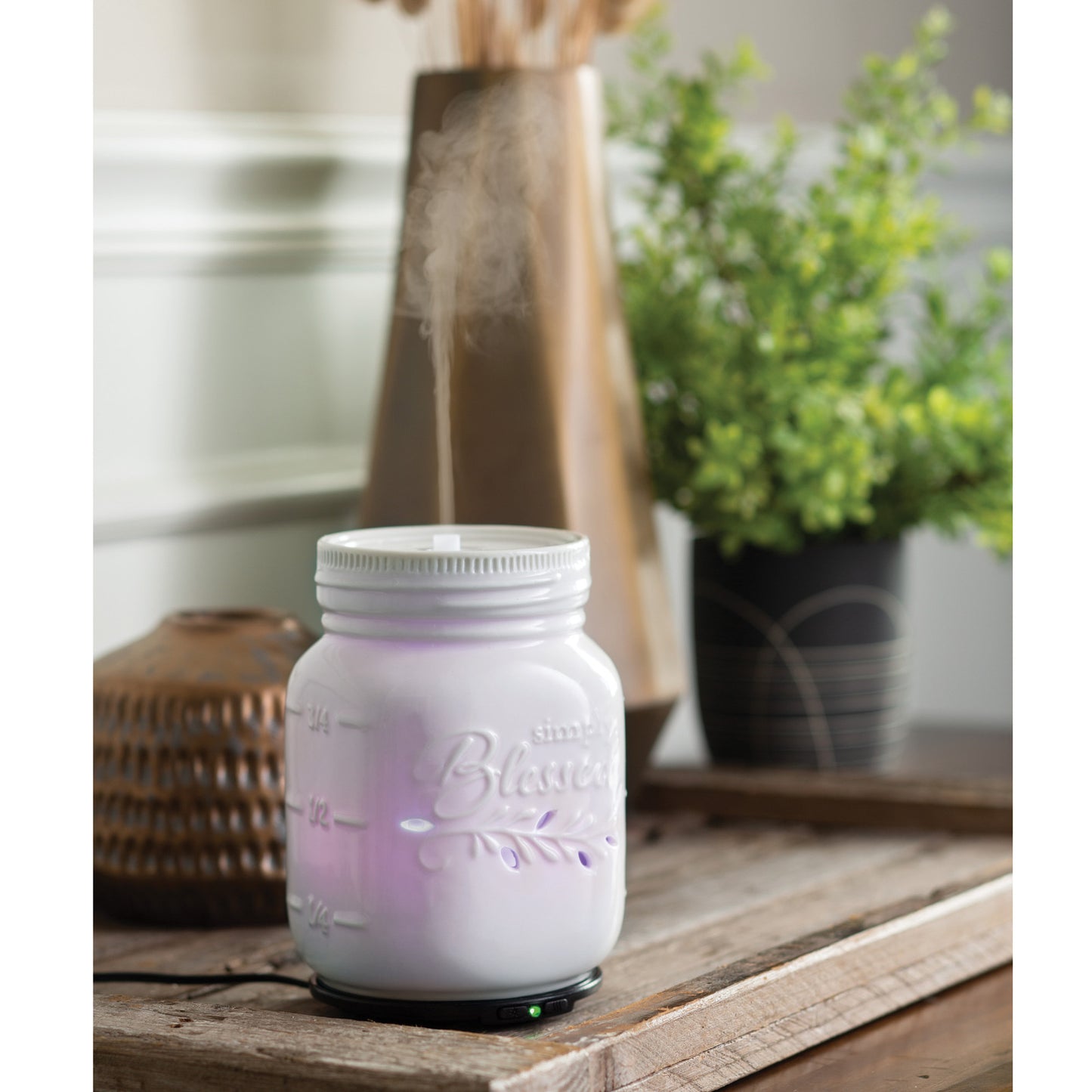Mason Jar Essential Oil Diffuser