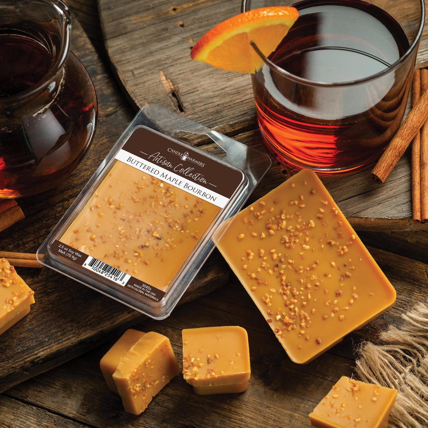 Buttered Maple Bourbon Soy Wax Melts