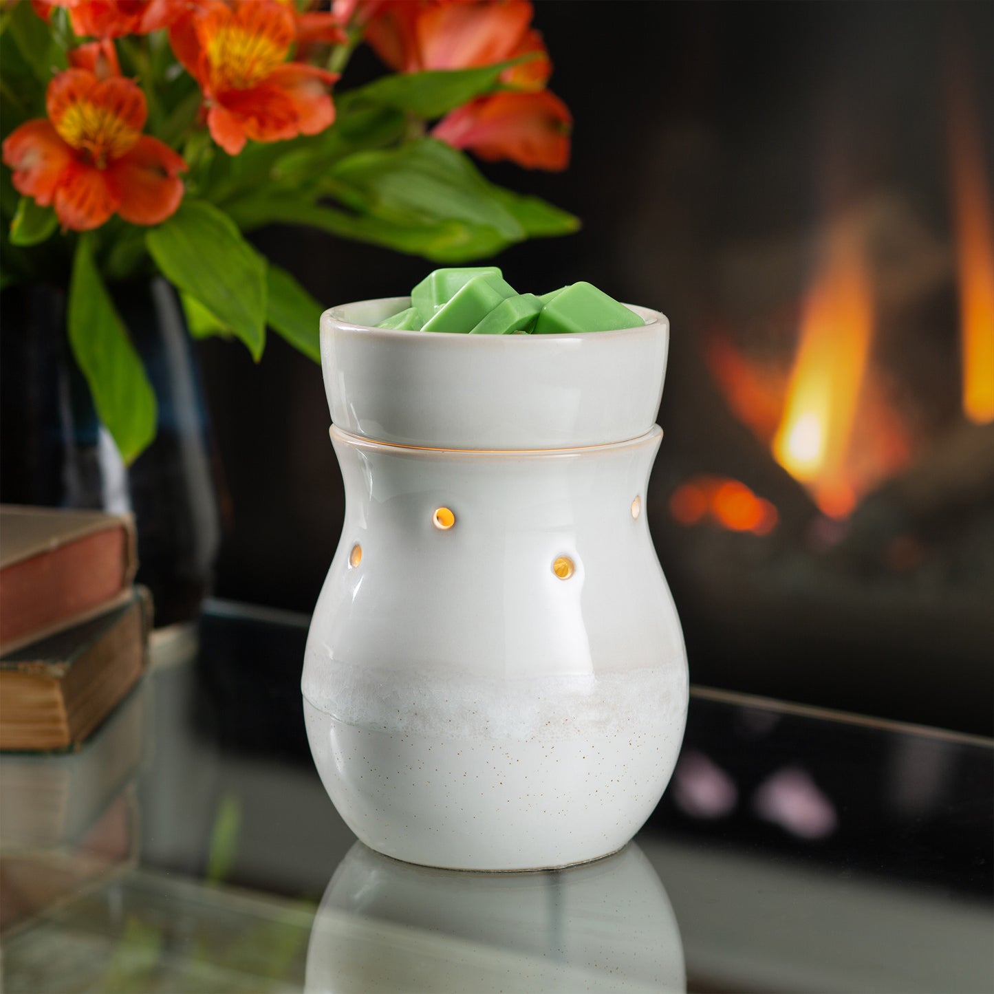 Frosted Farmhouse Electric Fragrance Warmer