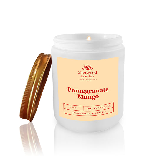 Pomegranate Mango Soy Candle 200g