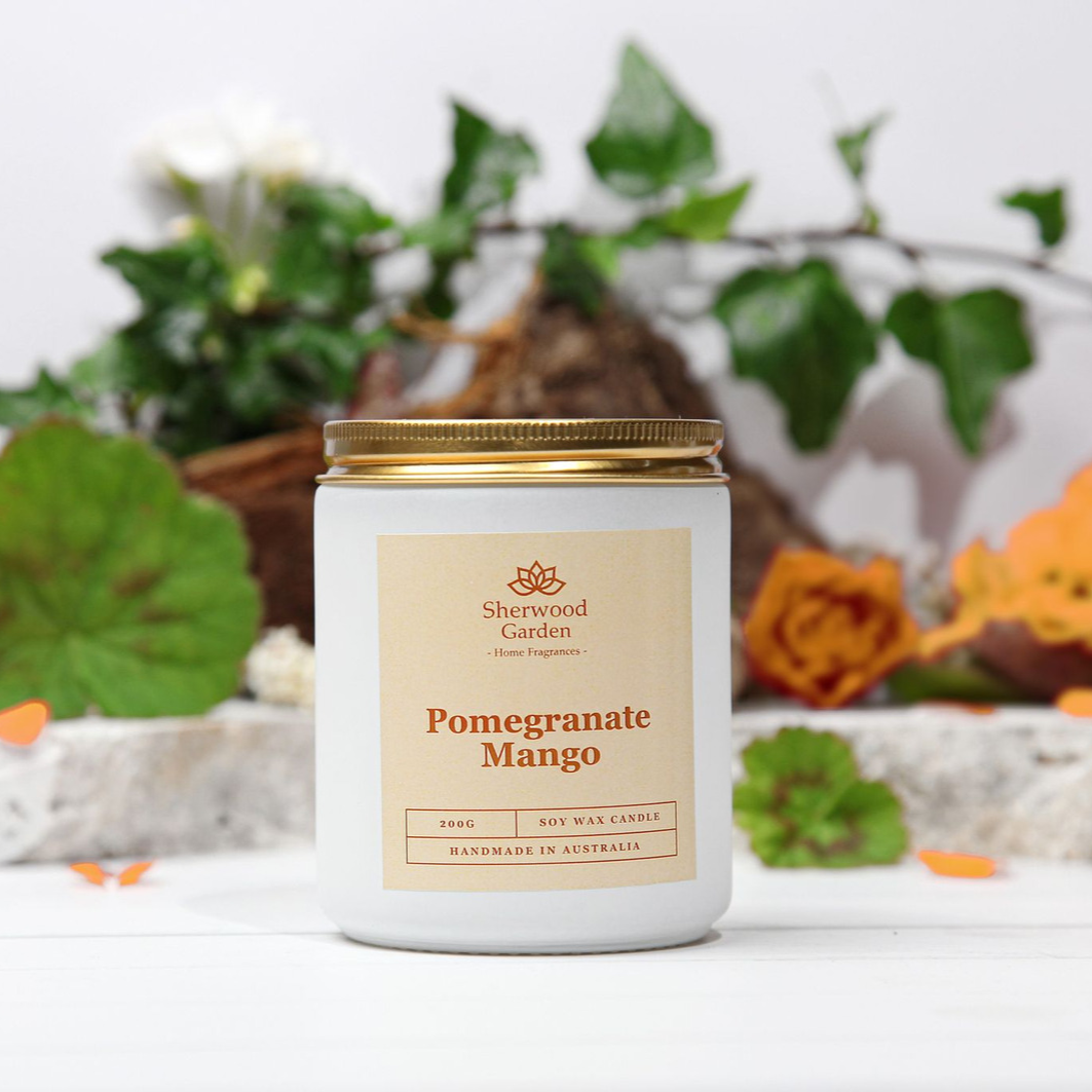 Pomegranate Mango Soy Candle 200g