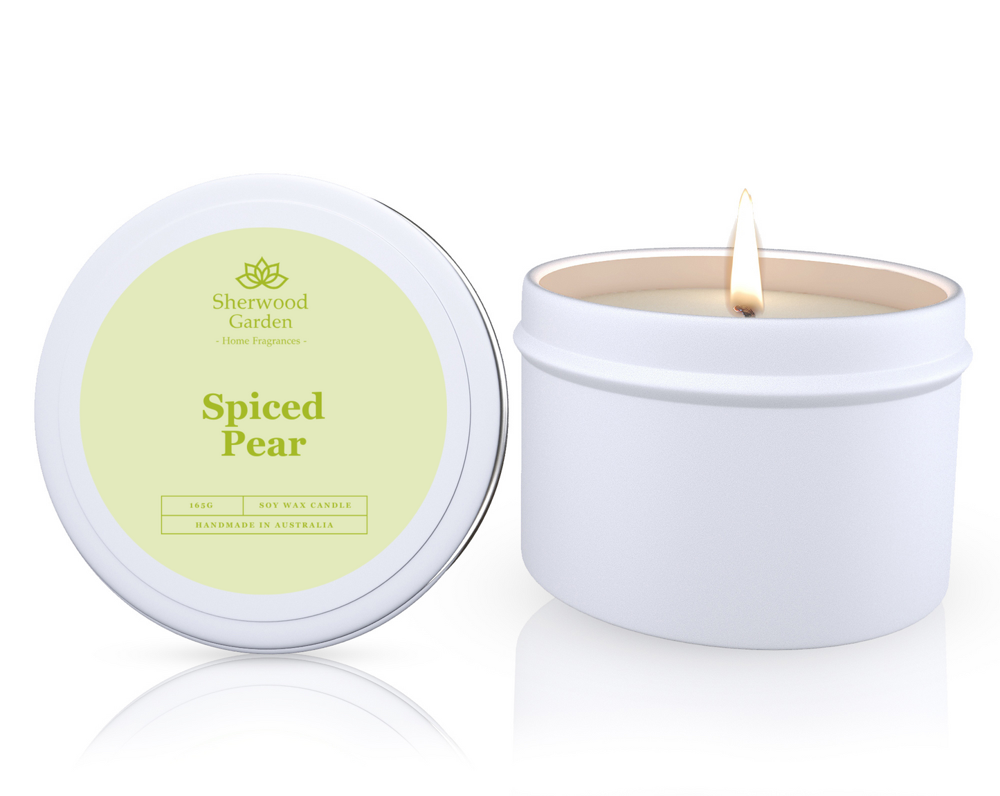 Spiced Pear Soy Candle Tin 165g
