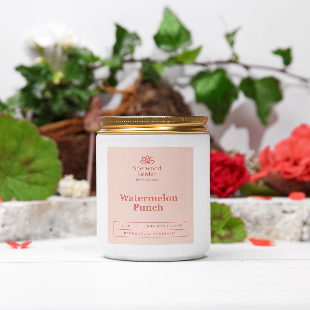 Watermelon Punch Soy Candle 200g