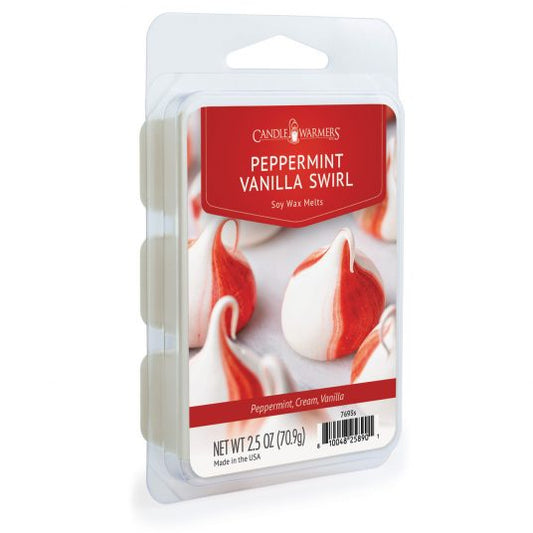 Peppermint Vanilla Swirl Soy Wax Melts