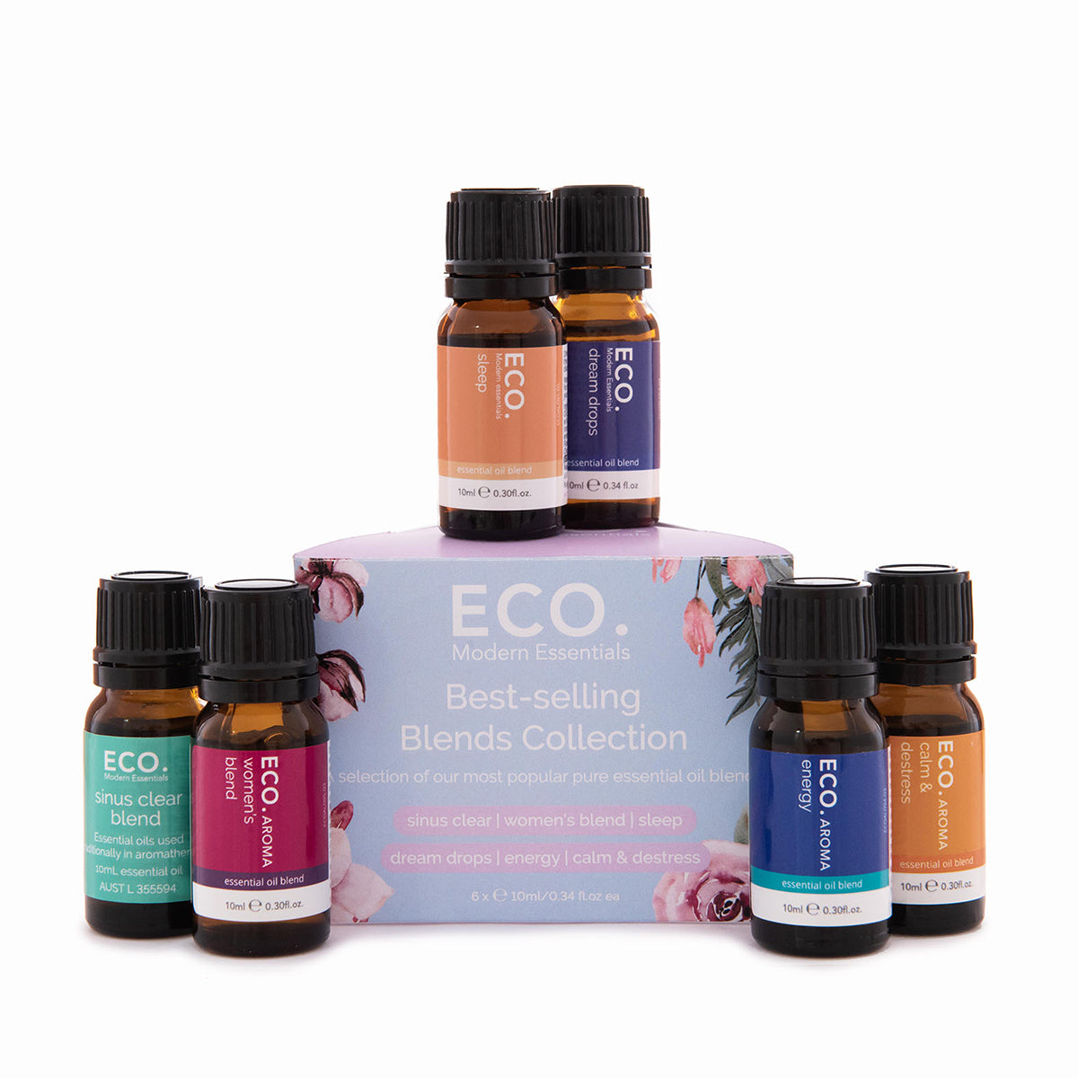 ECO. Bestselling Essential Oil Blends 6 Pack