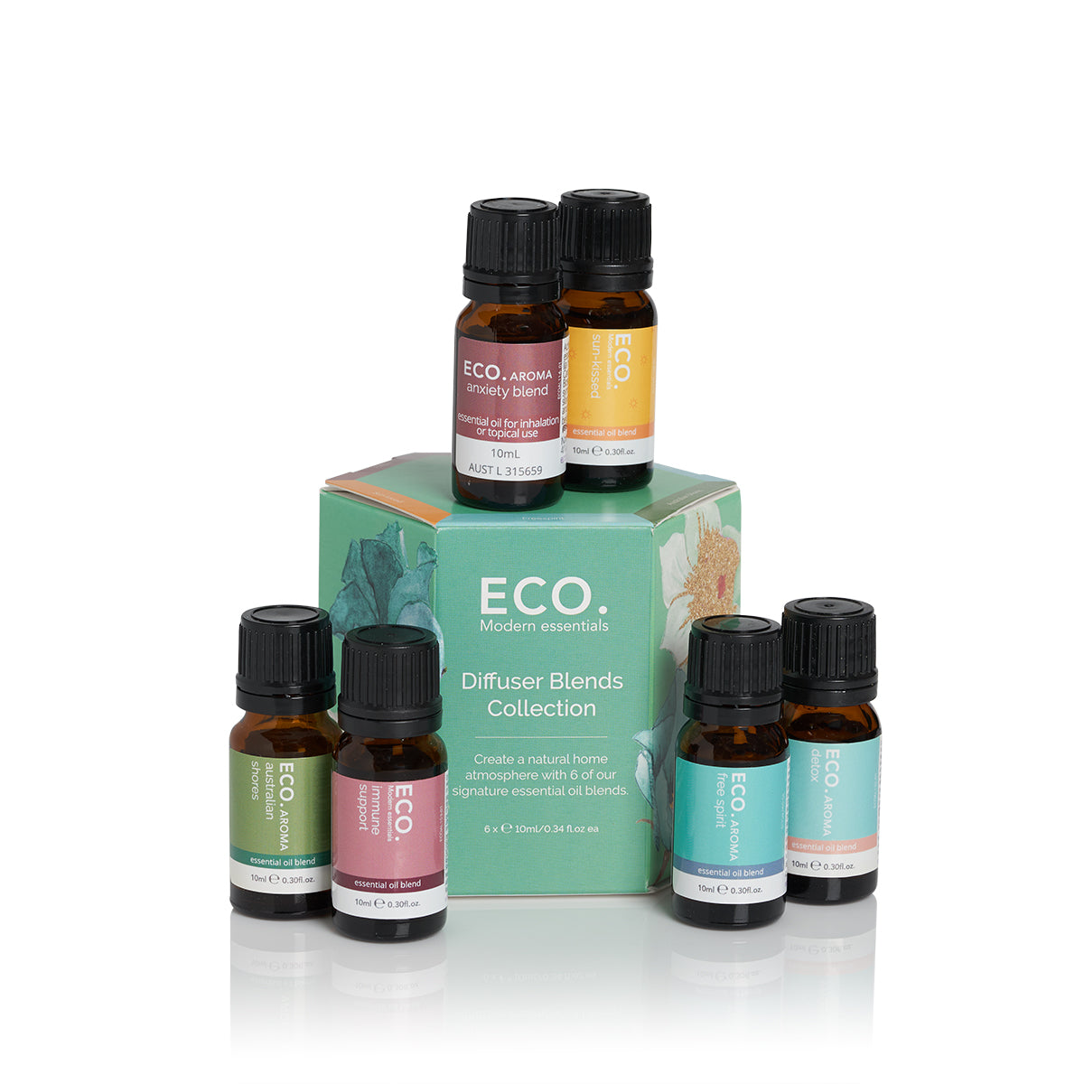 ECO. Diffuser Essential Oil Blends 6 Pack
