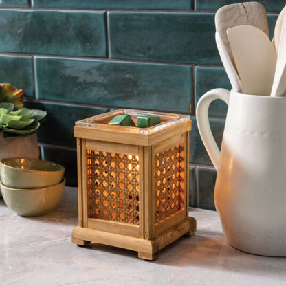 Wood & Cane Vintage Bulb Electric Fragrance Warmer