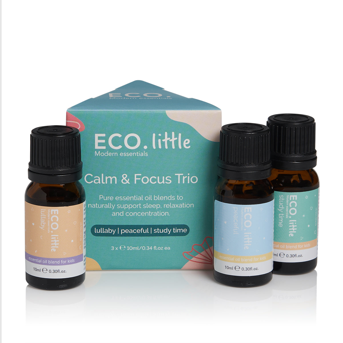 ECO. Little Calm & Focus Essential Oil Trio For Kids