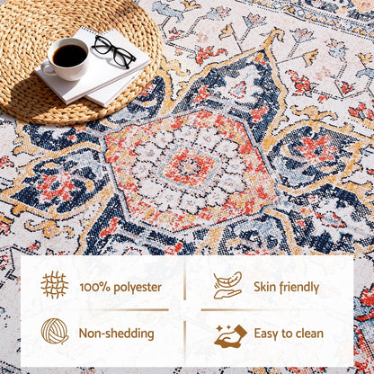 Artiss Floor Rug 240x340cm Large Washable Carpet