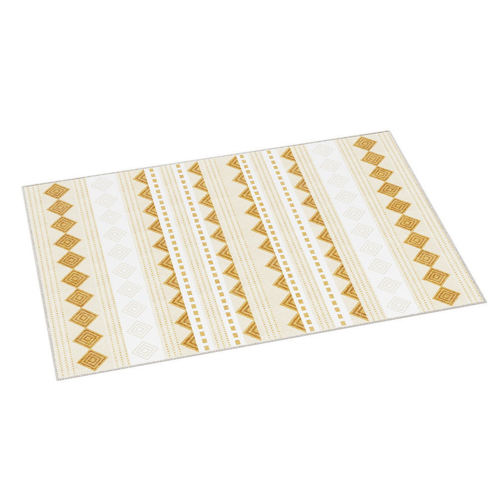 Artiss Rug 200x290cm Area Rug Washable Mat Large Carpet Soft Short Pile Ella