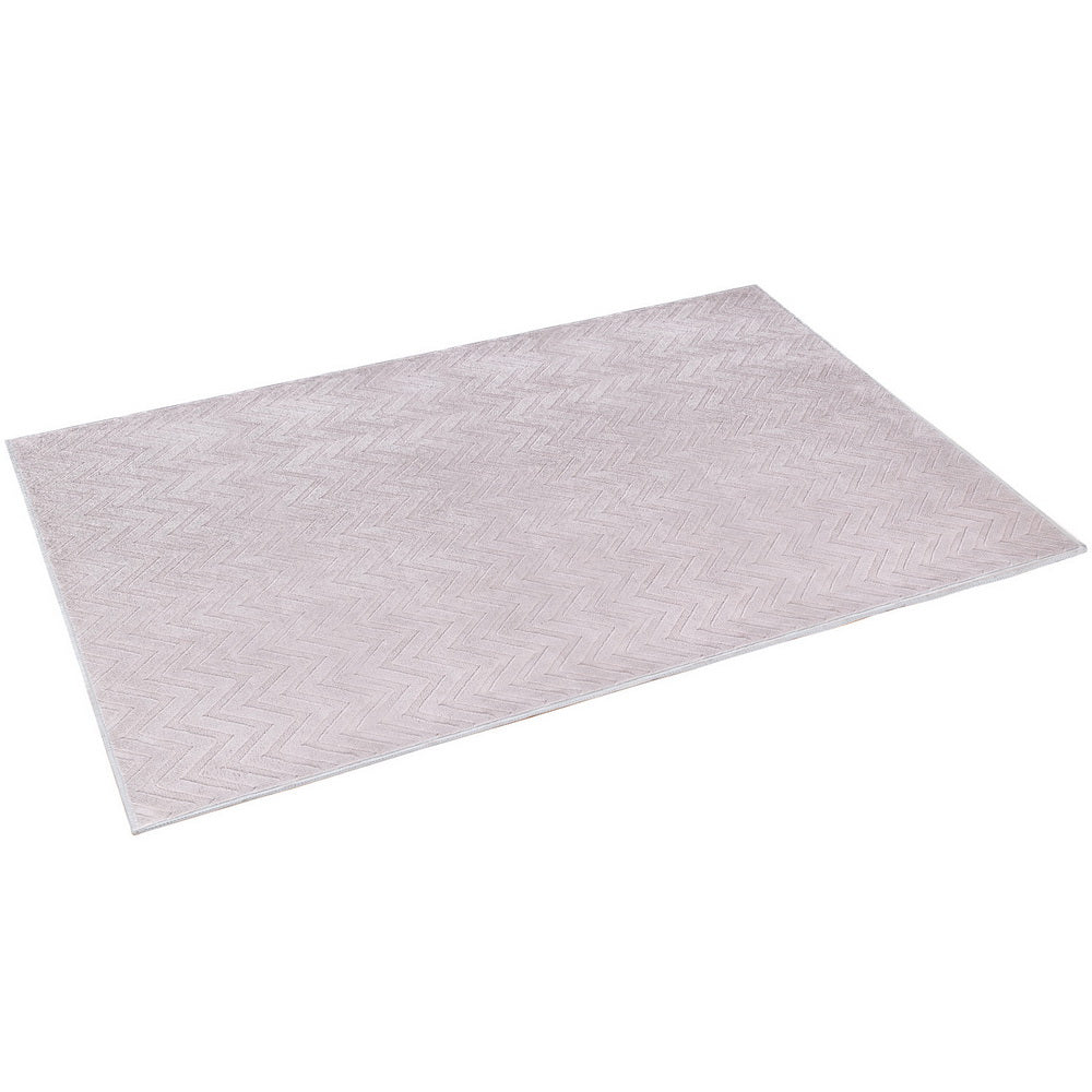 Artiss Rug 200x290cm Area Rug Washable Mat Large Carpet Microfiber Ripple