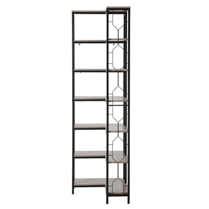 Artiss 6 Tiers Bookshelf Corner Shelf Bookcase Display Shelves Oak