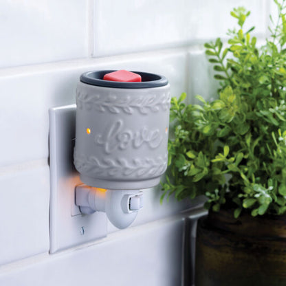 Love Flip Dish Pluggable Fragrance Warmer