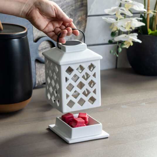 Trellis Lantern Canopy Electric Fragrance Warmer