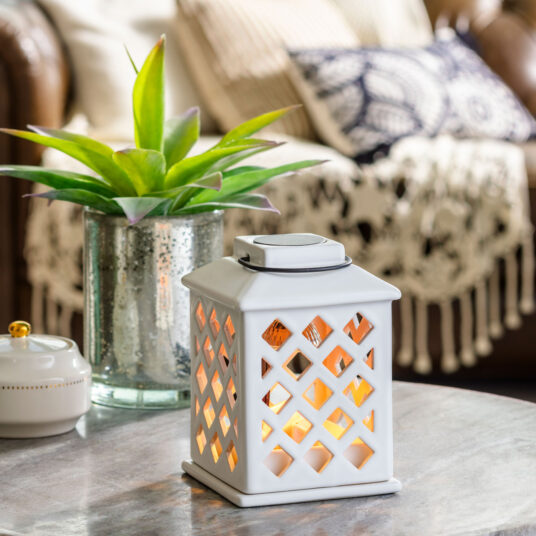 Trellis Lantern Canopy Electric Fragrance Warmer