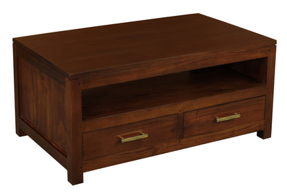 Paris 4 Drawer Coffee Table (Mahogany)