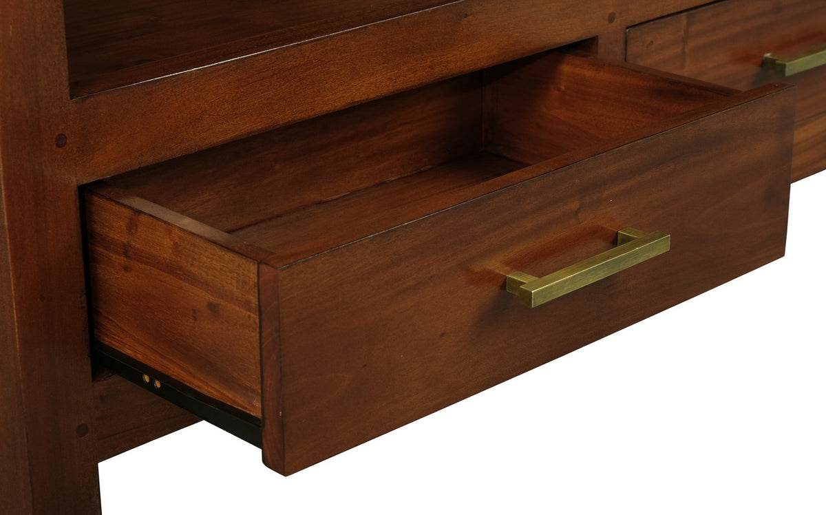 Paris 4 Drawer Coffee Table (Mahogany)