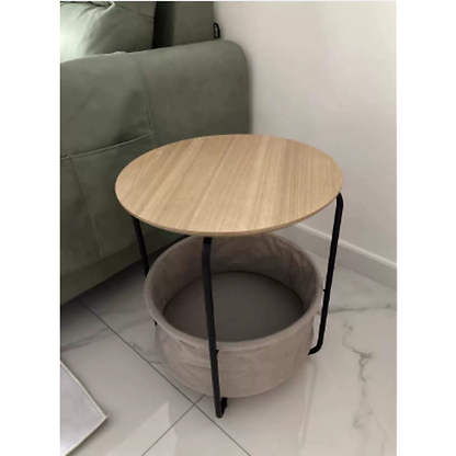 Modern Bedside Table Nightstand Storage for Bedroom or Living Room