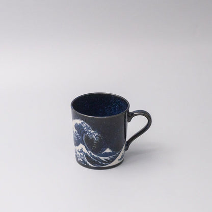 Mug with Handle 300ml Great Wave Design