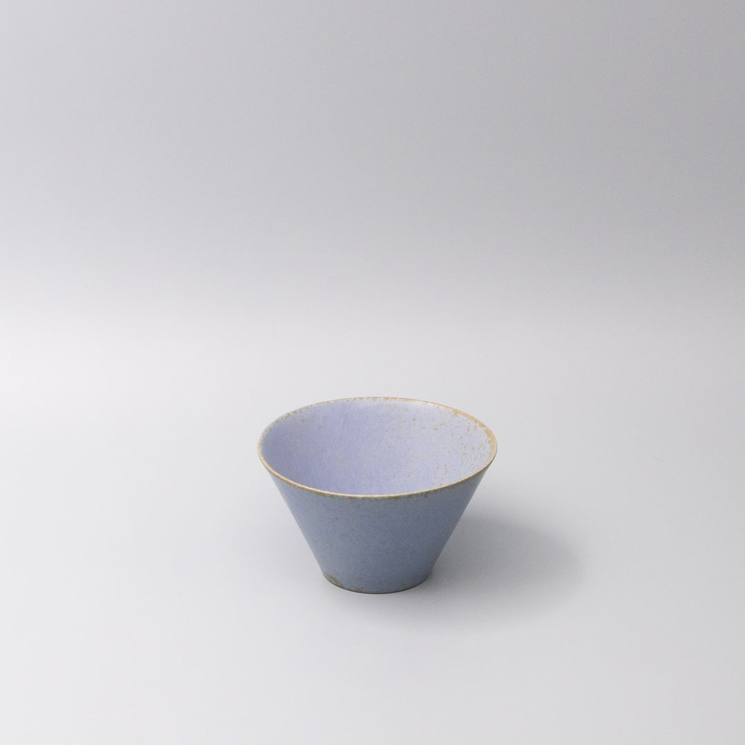 Bowl Fluted 13cm Blue Fade Glaze