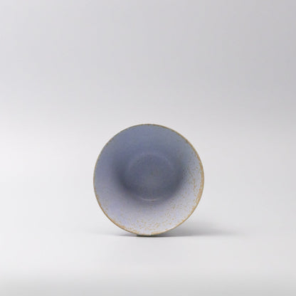 Bowl Fluted 13cm Blue Fade Glaze