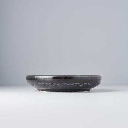 Plate High Rim 22cm Matt and Shiny Glaze