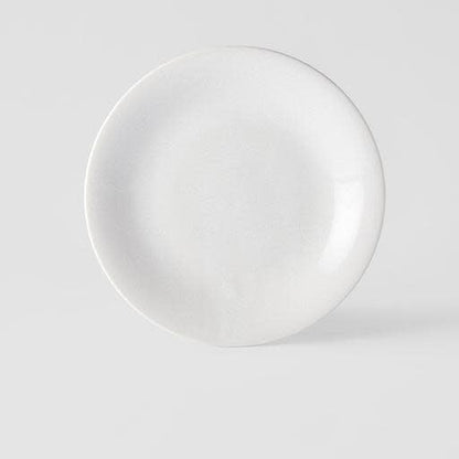 Side Plate 21cm Parchment White Glaze