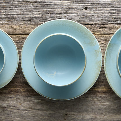 Tea Cup 8cm 120ml Soda Blue Glaze