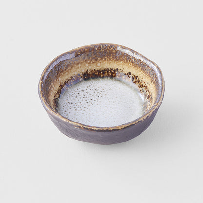 Sauce Dish 8cm Akane Grey Glaze