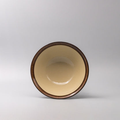 Udon Bowl 22cm Toffee Mon Glaze