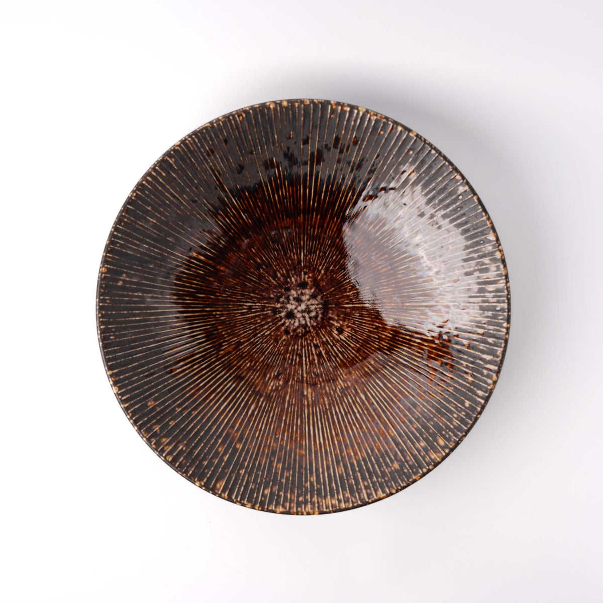 Serving Bowl 27cm Craft Rust Glaze