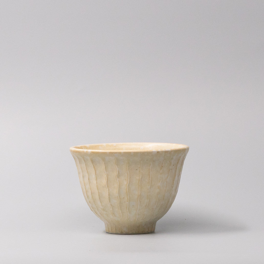 Bowl 12cm Shinogi Oatmeal Glaze