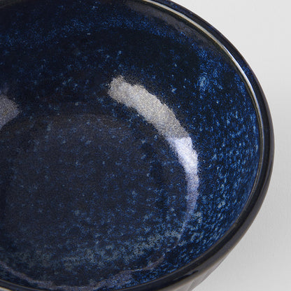 Ramekin Sauce Dish 10.5cm Ridged Indigo Glaze
