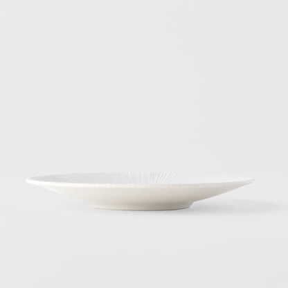 Tapas Plate 16.5cm Ice White Glaze