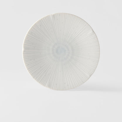 Side Plate 22cm Ice White Glaze