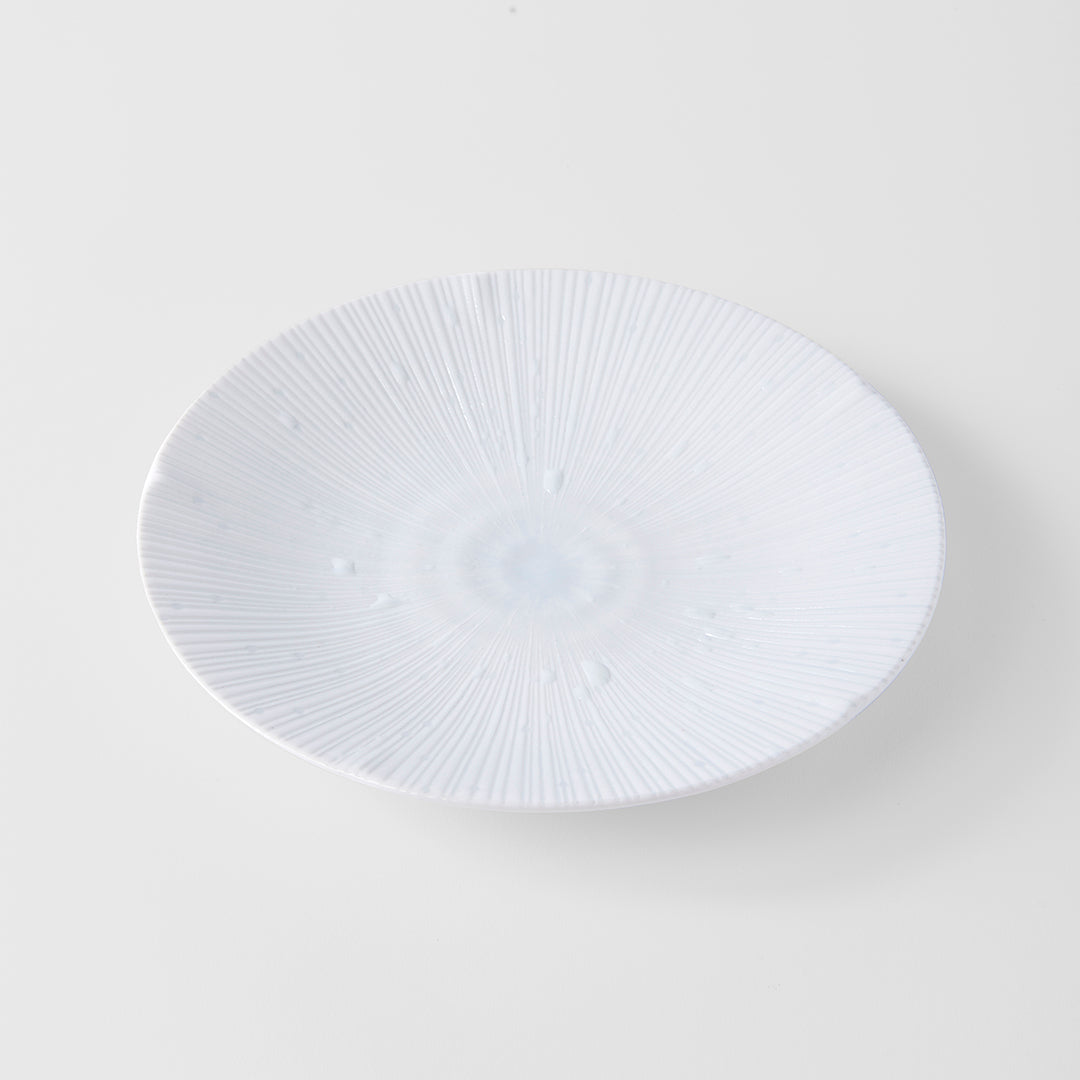 Dinner Plate 24.5cm Ice White Glaze