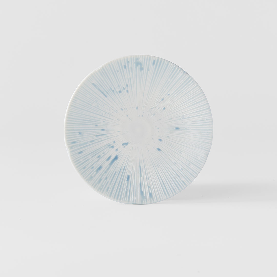 Tapas Plate 16.5cm Ice Blue Glaze