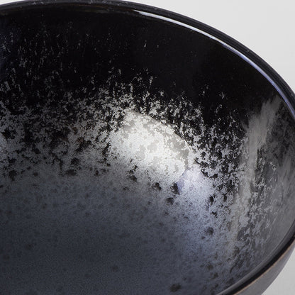 Udon Bowl 19.5cm Black Pearl Glaze