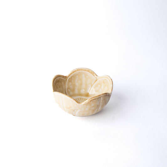 Sauce Dish Ume Shape Dune Glaze